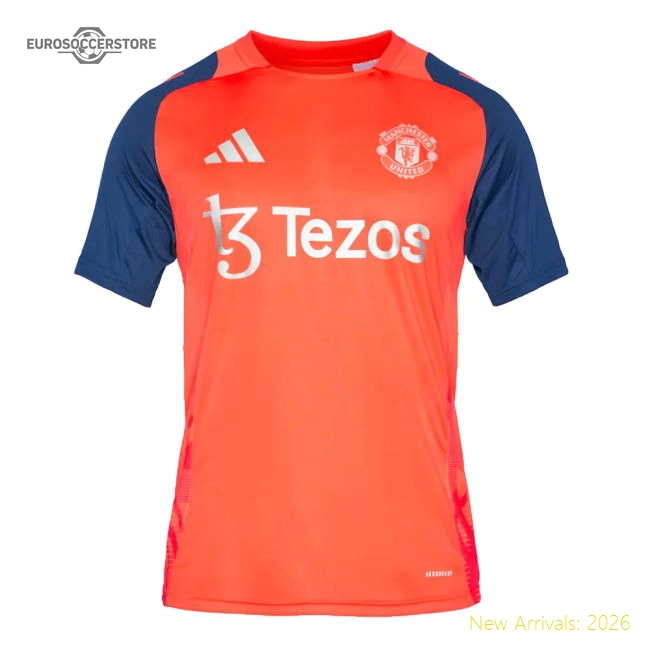 2024-2025 Man Utd Training Jersey (Red) (Beckham 7)-Football Jersey Hub