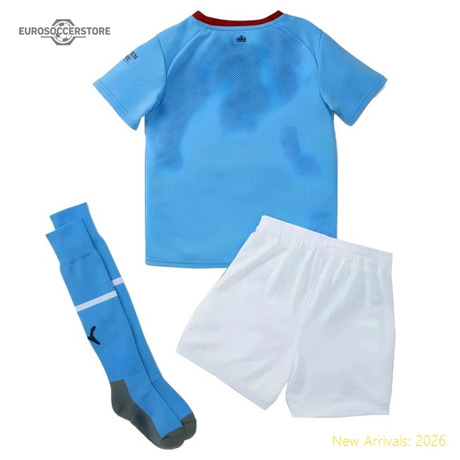 2022-2023 Man City Home Mini Kit (HAALAND 9)-Football Jersey Hub
