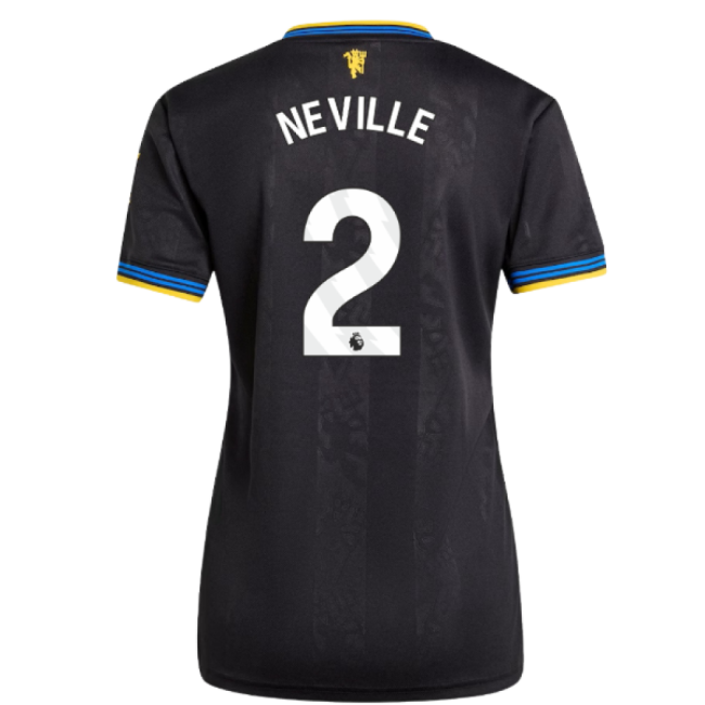 2025-2026 Man Utd Authentic Third Shirt (Womens) (Neville 2)-Football Jersey Hub