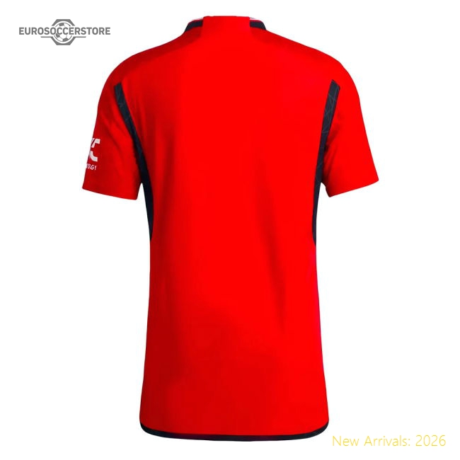 2023-2024 Man Utd Authentic Home Shirt (Ronaldo 7)-Football Jersey Hub