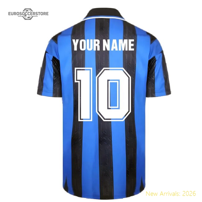 1998 Inter Milan Score Draw Home Shirt (Your Name)-Football Shirts Shop