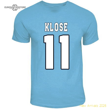 Miroslav Klose Lazio Hero T-shirt (sky Blue)-Vantage Point Soccer