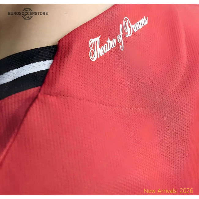 2025-2026 Man Utd Authentic Home Shirt-Football Jersey Hub