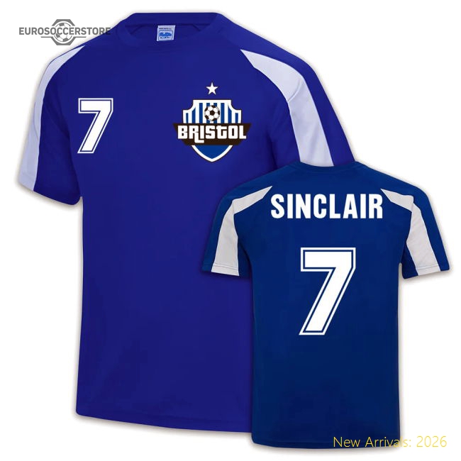 Bristol Rovers Sports training Jersey (Scott Sinclair 7)-Vantage Point Soccer