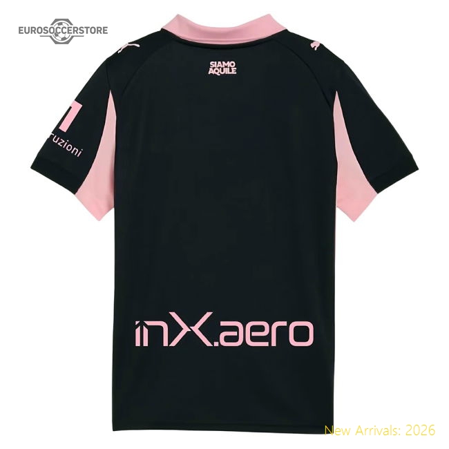 2025-2026 Palermo Away Shirt (Kids)-Vantage Point Soccer