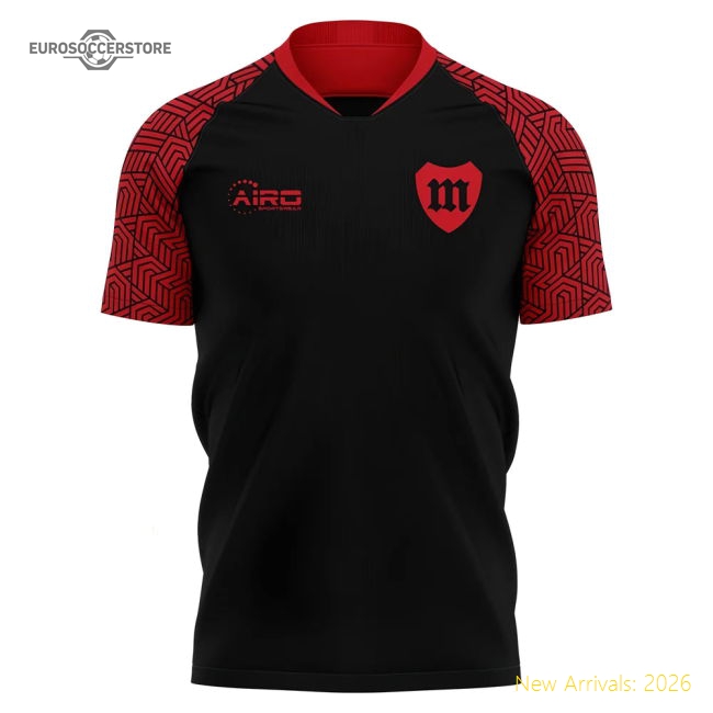 2025-2026 Manchester Home Concept Football Shirt - Womens-Football Jersey Hub
