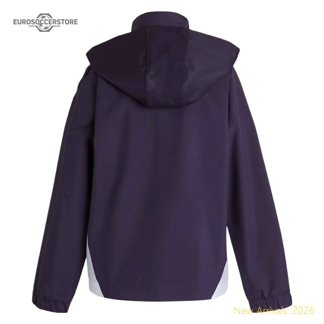 2025-2026 Man Utd Allweather Jacket (Aurora Plum) - Kids-Football Jersey Hub