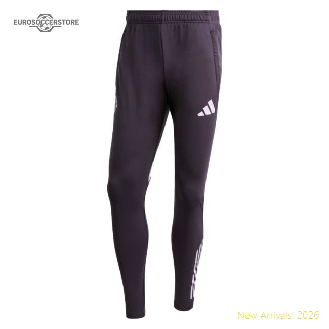 2025-2026 Man Utd Training Pants (Aurora Black)-Football Jersey Hub