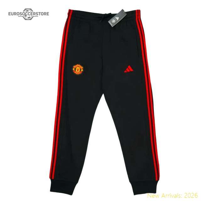 2024-2025 Man Utd DNA Pants (Black)-Football Jersey Hub