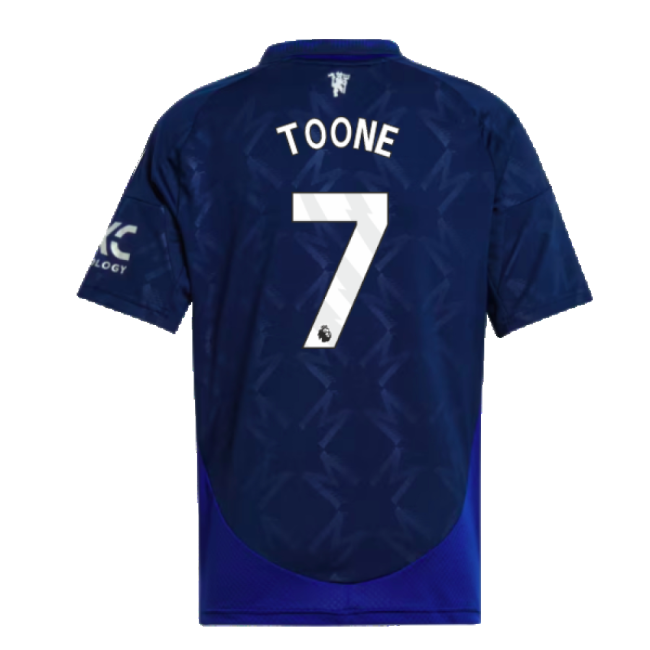 2024-2025 Man Utd Away Shirt (Kids) (Toone 7)-Football Jersey Hub