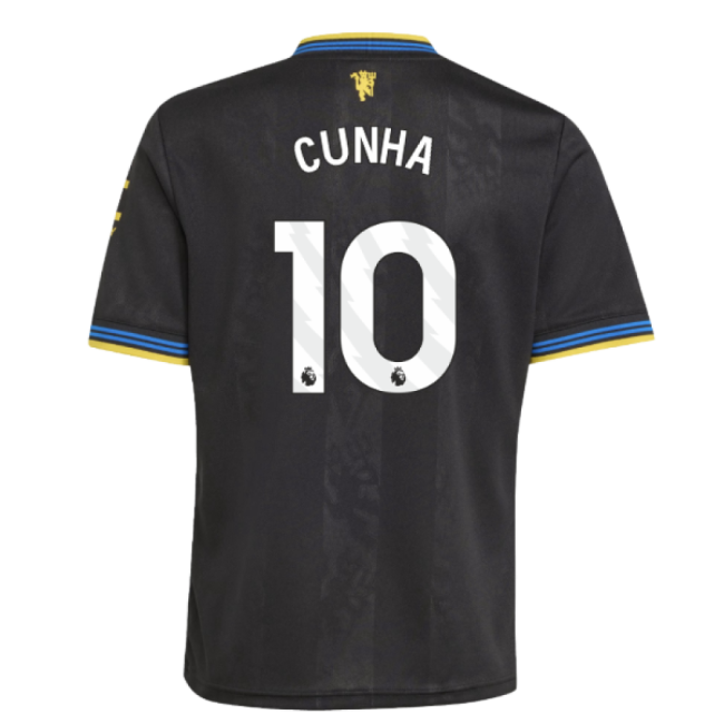 2025-2026 Man Utd Third Shirt (Kids) (Cunha 10)-Football Jersey Hub