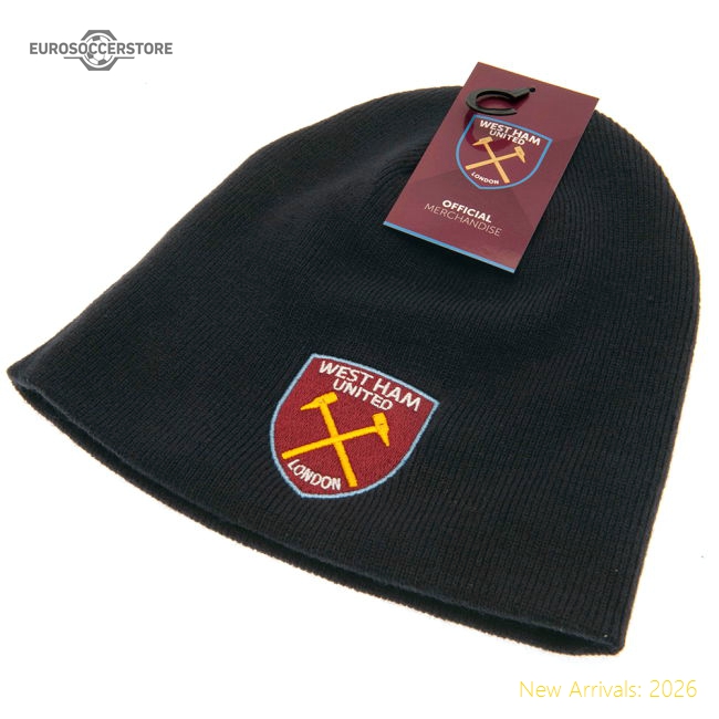 West Ham United FC Navy Beanie-Vantage Point Soccer