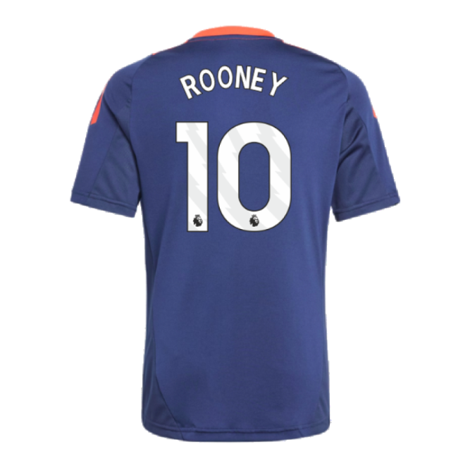 2024-2025 Man Utd Training Jersey (Night Indigo) - Kids (Rooney 10)-Football Jersey Hub