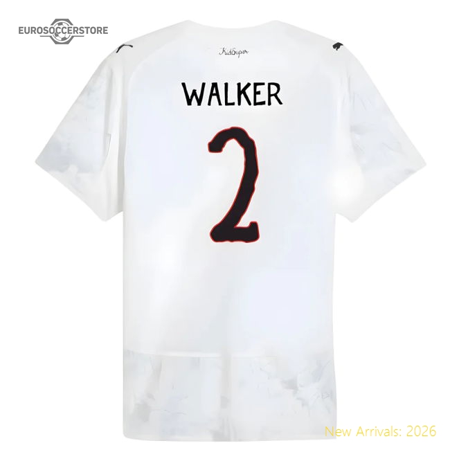2025-2026 KIDSUPER x Manchester City CWC Authentic Shirt (White) (Walker 2)-Football Jersey Hub