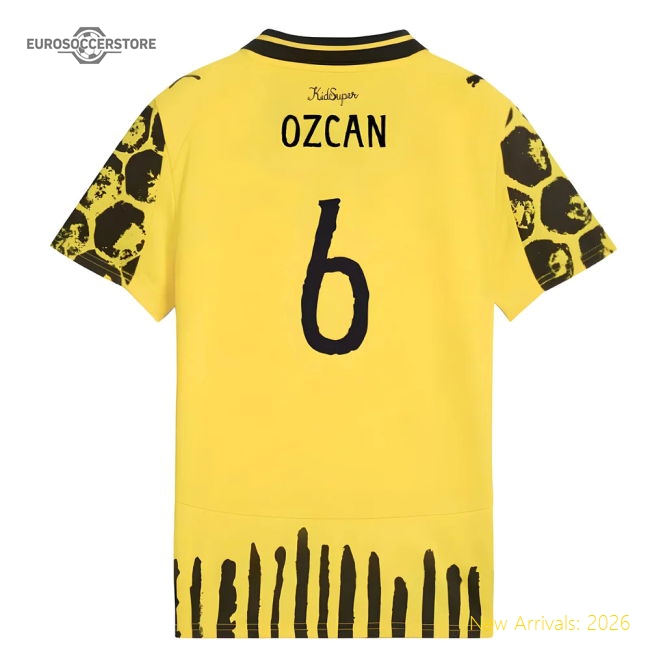 2025-2026 KIDSUPER x Borussia Dortmund CWC Shirt - Kids (Ozcan 6)-PitchVibe Kits