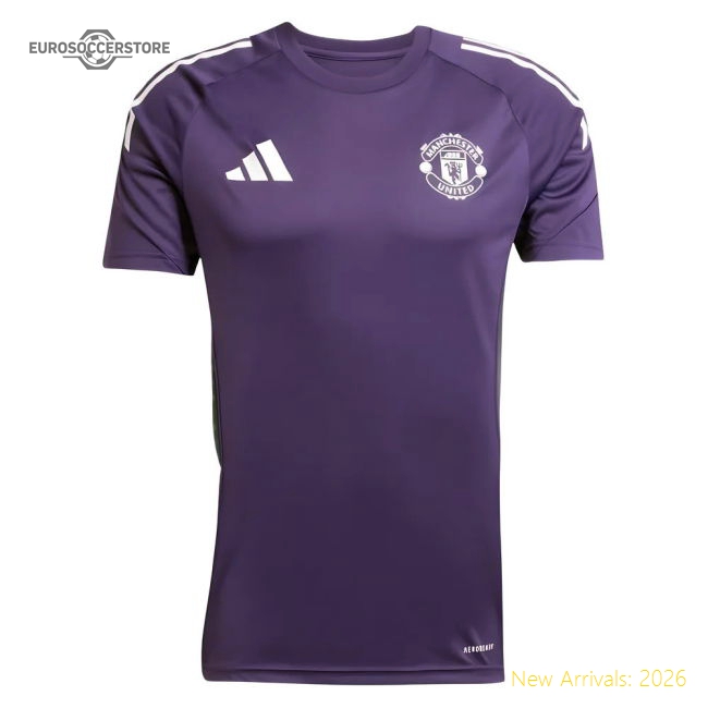 2025-2026 Man Utd Training Jersey (Aurora Plum)-Football Jersey Hub