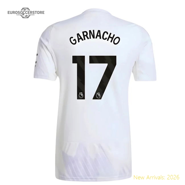 2025-2026 Man Utd Away Shirt (Garnacho 17)-Football Jersey Hub