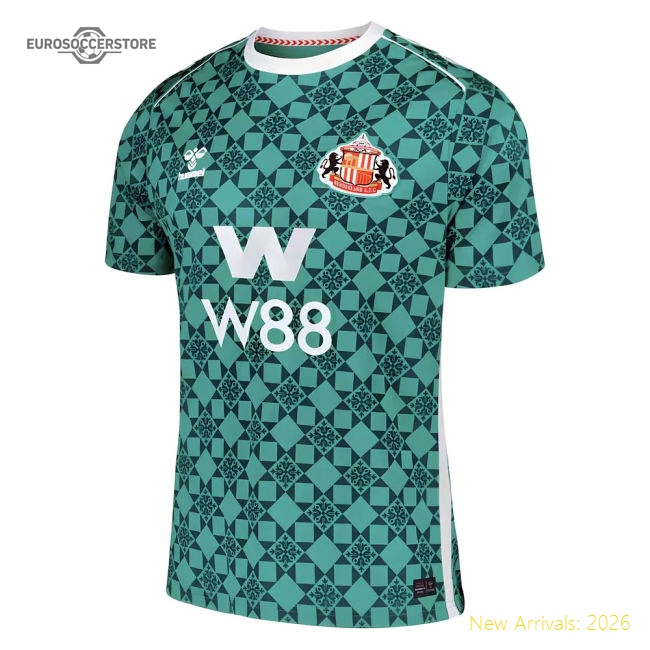 2025-2026 Sunderland Home Goalkeeper Shirt (Green)-Football Shirts Shop