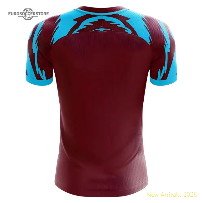 2025-2026 West Ham Home Concept Football Shirt (Your Name)-Vantage Point Soccer