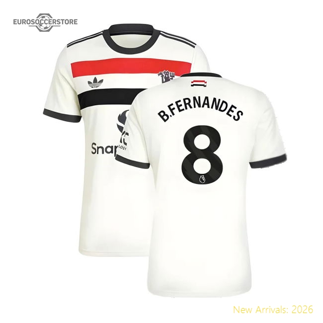 2024-2025 Man Utd Third Shirt (B.Fernandes 8)-Football Jersey Hub