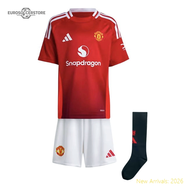 2024-2025 Man Utd Home Mini Kit (McTominay 39)-Football Jersey Hub