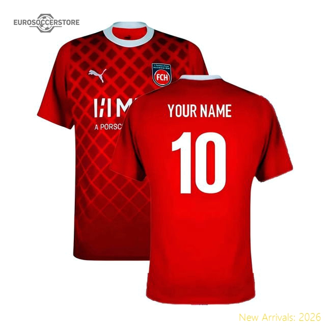 2023-2024 FC Heidenheim Home Shirt (Your Name)-ly44