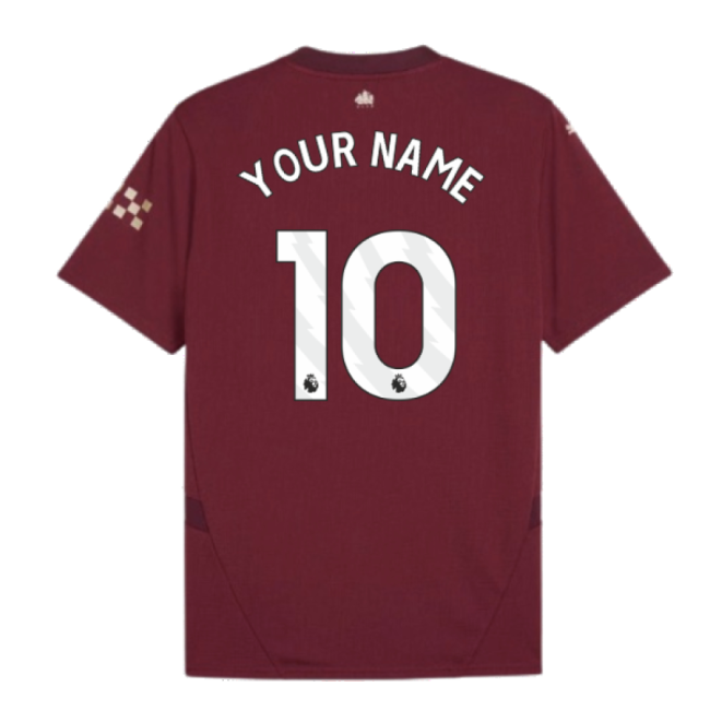 2024-2025 Man City Third Shirt (Your Name)-Football Jersey Hub