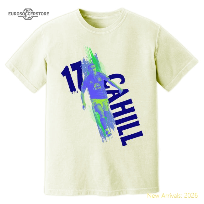 Tim Cahill Everton Premier League Legend T-Shirt (White)-Football Jersey Hub