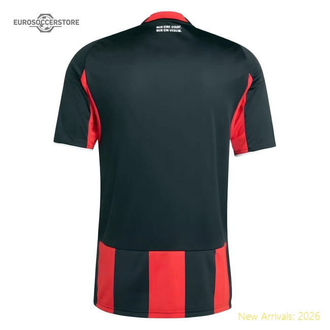 Eintracht Frankfurt 2025-2026 Home Kit Eintracht Frankfurt Jersey-Jersey Chest: 2026 World Cup Soccer Kits