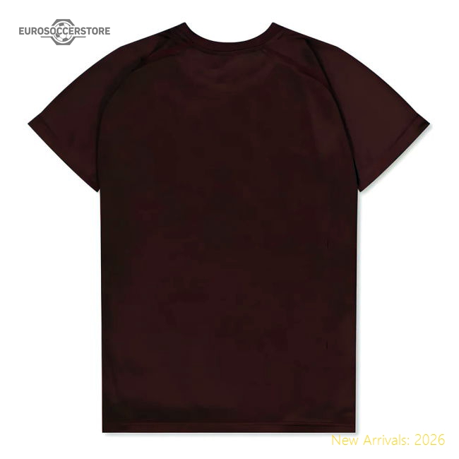 West Ham United Poly T-Shirt (Claret/Blue) - Kids (Moore 6)-Vantage Point Soccer