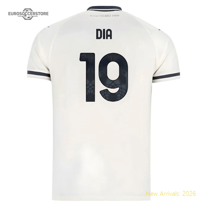 2025-2026 Lazio Away Shirt - Kids (Dia 19)-Vantage Point Soccer