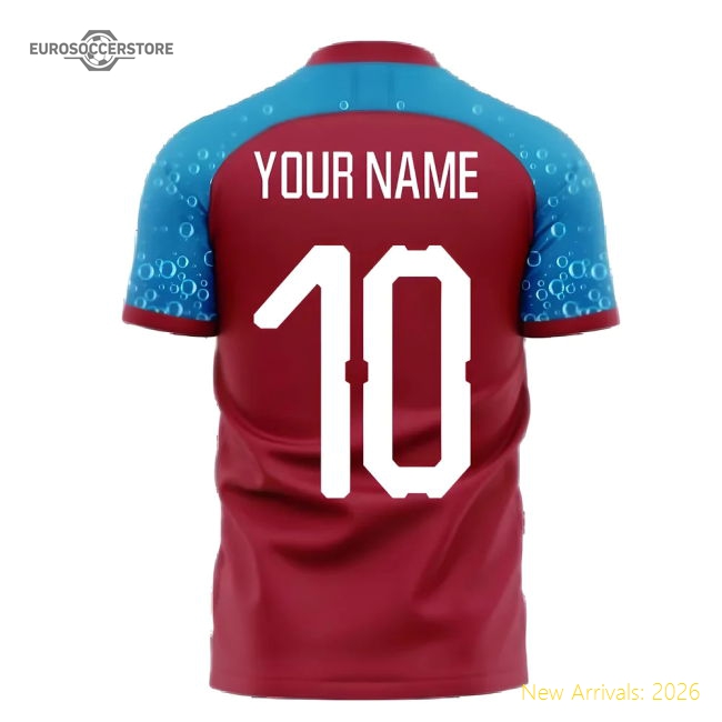 East London 2025-2026 Home Concept Football Kit (Libero) (Your Name)-Vantage Point Soccer