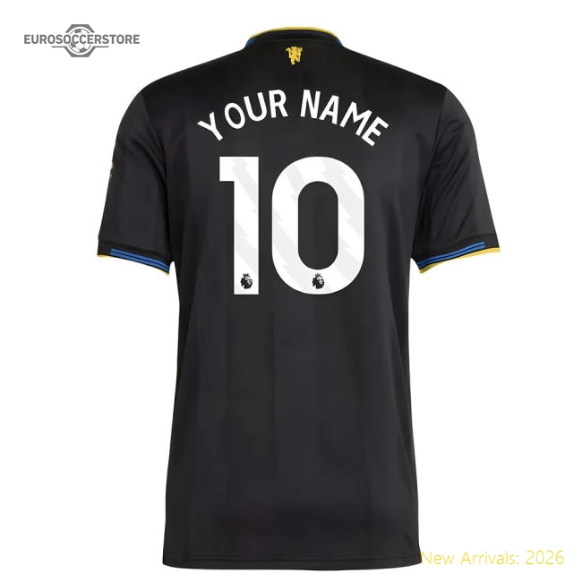 2025-2026 Man Utd Authentic Third Shirt (Your Name)-Football Jersey Hub