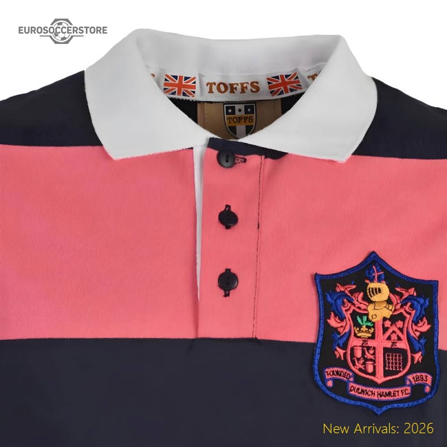 Non-League Dulwich Hamlet Retro Polo Football Match Kit-Jersey Chest: 2026 World Cup Soccer Kits