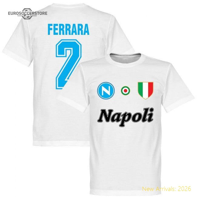 Napoli Ferrara 2 Team T-Shirt - White-Vantage Point Soccer