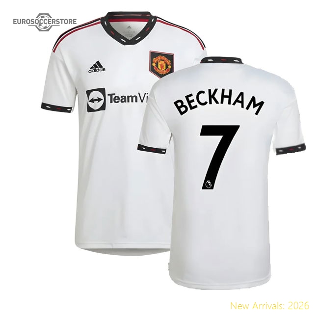 2022-2023 Man Utd Away Shirt (BECKHAM 7)-Football Jersey Hub