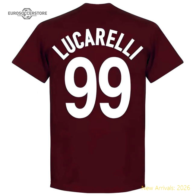 Livorno Lucarelli 99 Team T-Shirt - Maroon-Vantage Point Soccer