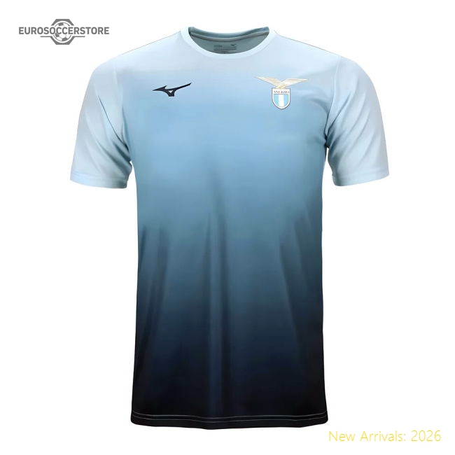 2024-2025 Lazio Graphic Training Shirt (ice Blue)-Vantage Point Soccer