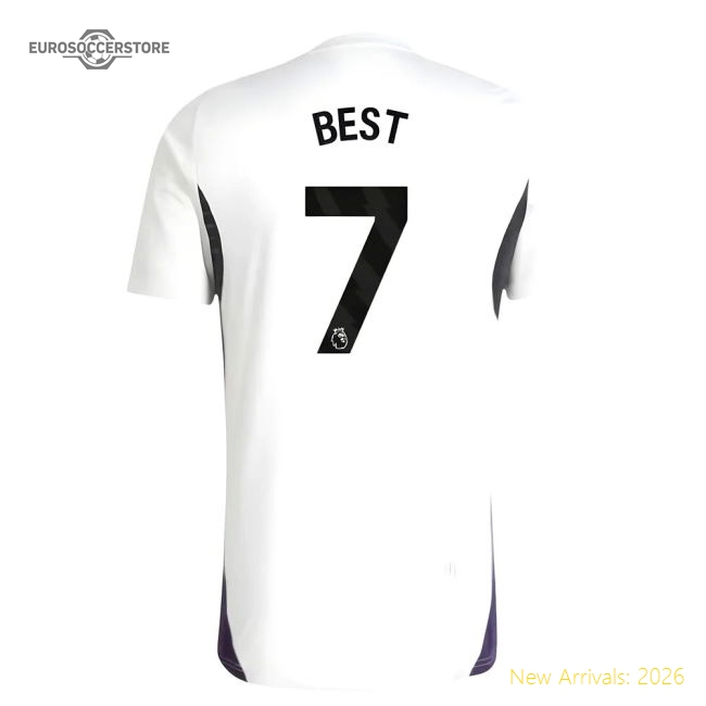 2025-2026 Man Utd Training Jersey (White) (Best 7)-Football Jersey Hub