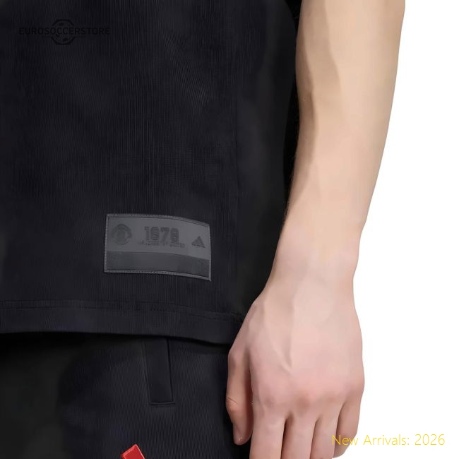 2025-2026 Man Utd US Tee (Black)-Football Jersey Hub