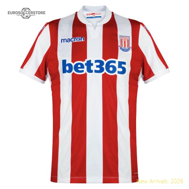 Stoke City 2018-2019 Home Uniform Stoke City (Your Name) Match Kit-Jersey Chest: 2026 World Cup Soccer Kits