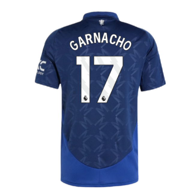 2024-2025 Man Utd Away Shirt (Garnacho 17)-Football Jersey Hub