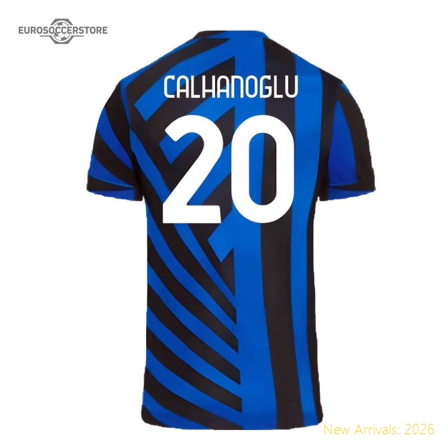 2024-2025 Inter Milan Home Shirt (Calhanoglu 20)-Football Shirts Shop