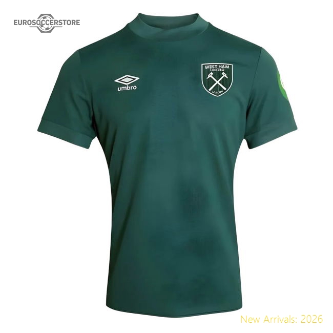 2024-2025 West Ham Goalkeeper Shirt (Green) - Kids-Vantage Point Soccer
