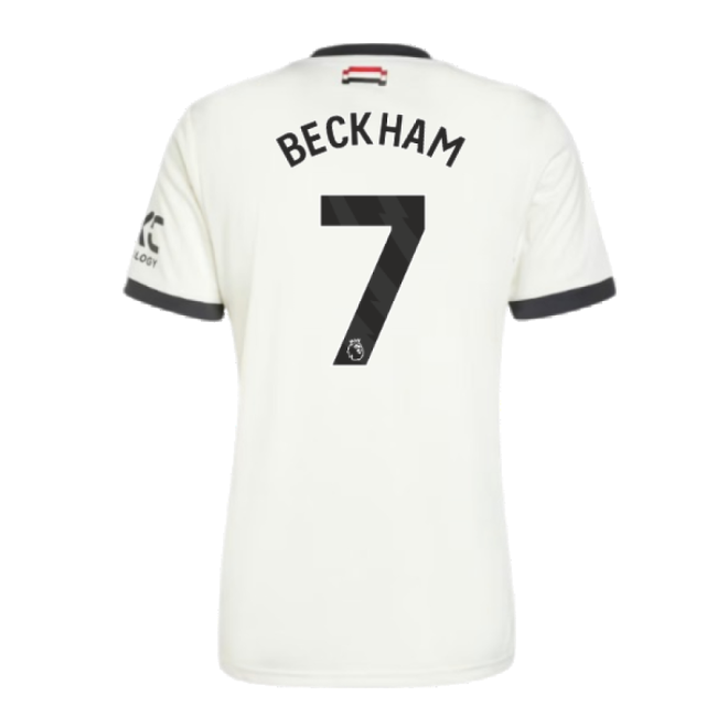 2024-2025 Man Utd Third Shirt (Beckham 7)-Football Jersey Hub