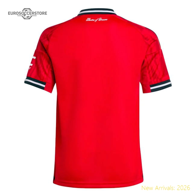 2025-2026 Man Utd Home Shirt (Kids) (Scholes 18)-Football Jersey Hub