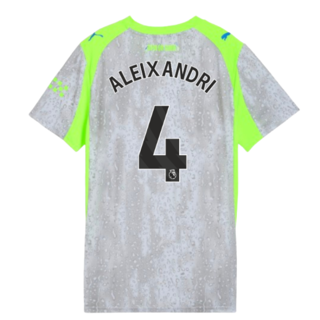 2025-2026 Man City Third Shirt (Womens) (Aleixandri 4)-Football Jersey Hub