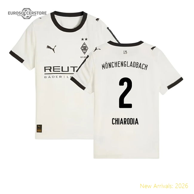 Borussia Mgb 2025-2026 Home Uniform Football Shirt (Kids)-Jersey Chest: 2026 World Cup Soccer Kits