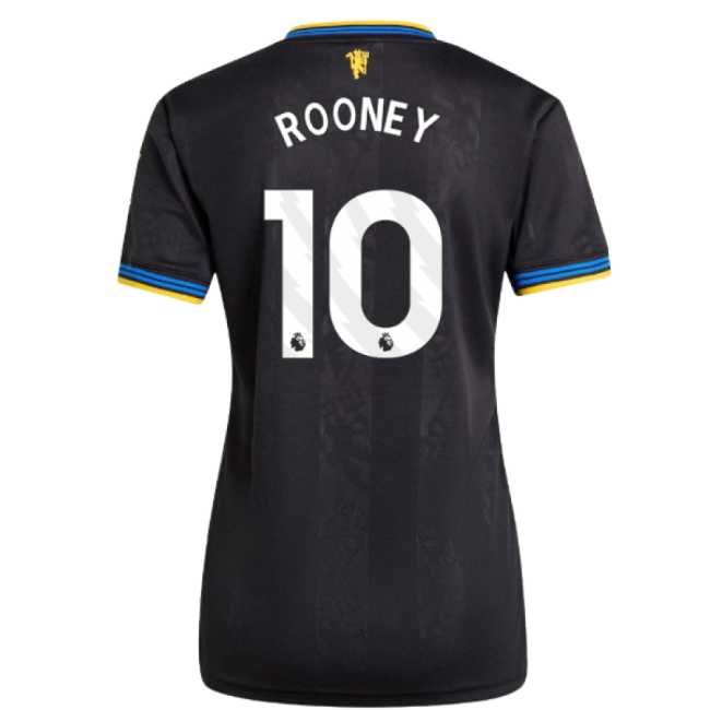 2025-2026 Man Utd Authentic Third Shirt (Womens) (Rooney 10)-Football Jersey Hub