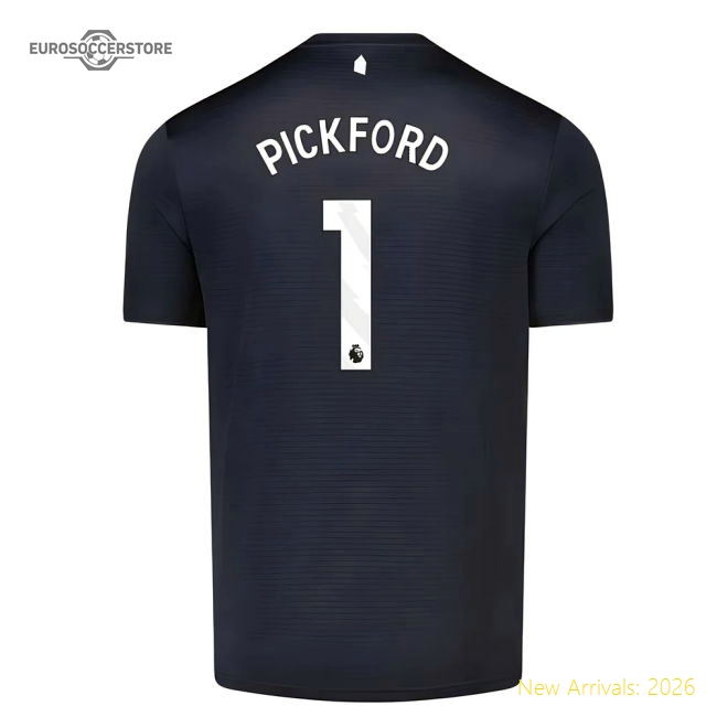 2025-2026 Everton Away Goalkeeper Shirt (Pickford 1)-Football Jersey Hub